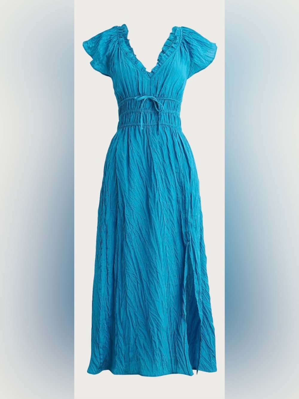 J Crew Palermo Dress NWT Crinkle Fabric Lightweight Travel Friendly